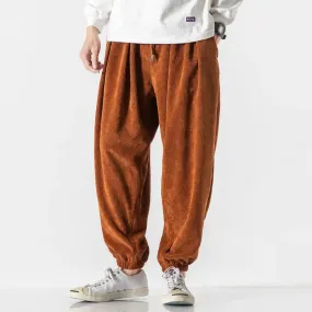 Staben | Pantalon De Velours Ctelé Décontracté Pour Hommes | Baggy