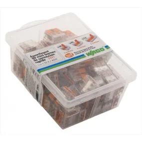 WAGO Assortiment de 80 bornes automatiques, 2,5 mm² pour rigide et ...